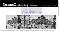 Desktop Screenshot of dehnerdistillery.com