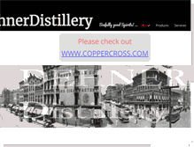 Tablet Screenshot of dehnerdistillery.com
